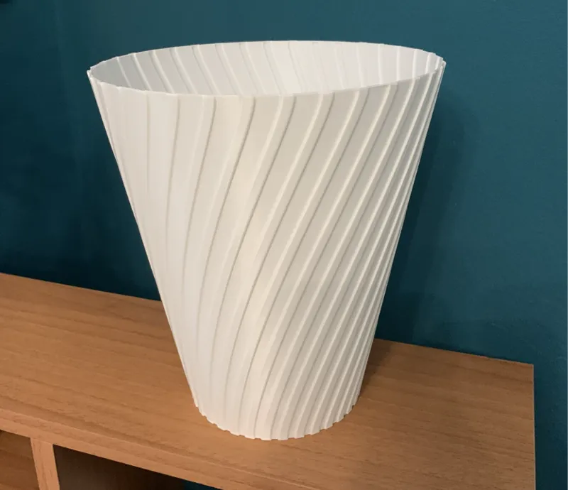 Basket Vase Spiral