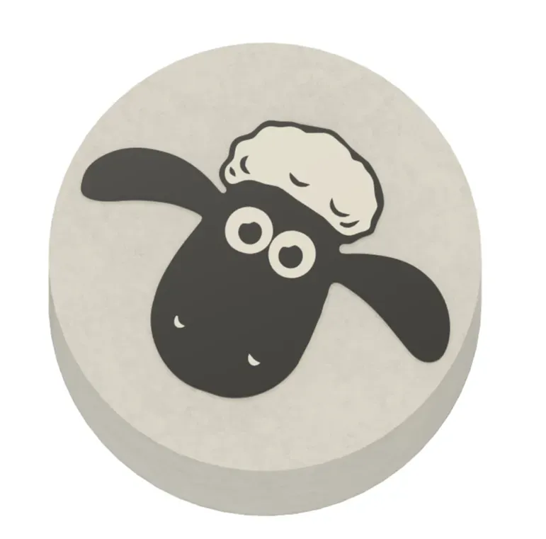 Toilet papaper decor Shaun the sheep AMS ready