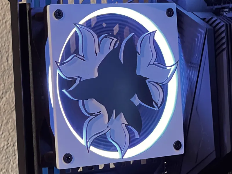 120mm Flower Petal Fan Shroud 