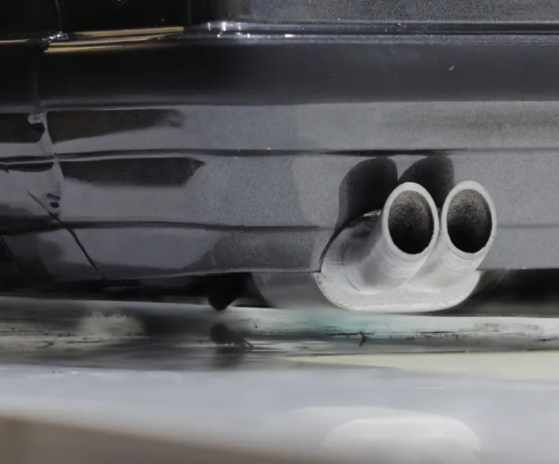 Muffler for MST E30 rc drift car body