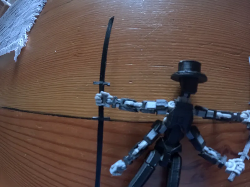 double-sided katana for dummy 13/ lucky 13