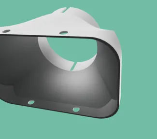 Reduction for smoke extraction / Duct Shroud remix