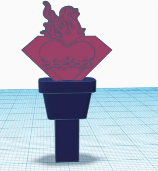 Sacred heart coffee stopper
