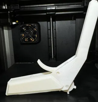 Fast printing gun that shoots rubber bands