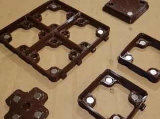 Dovetail gridfinity base 4x4