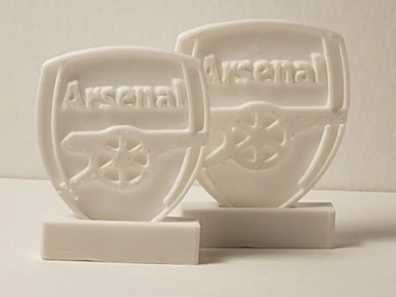 Simple Arsenal F.C. Desktop Badge