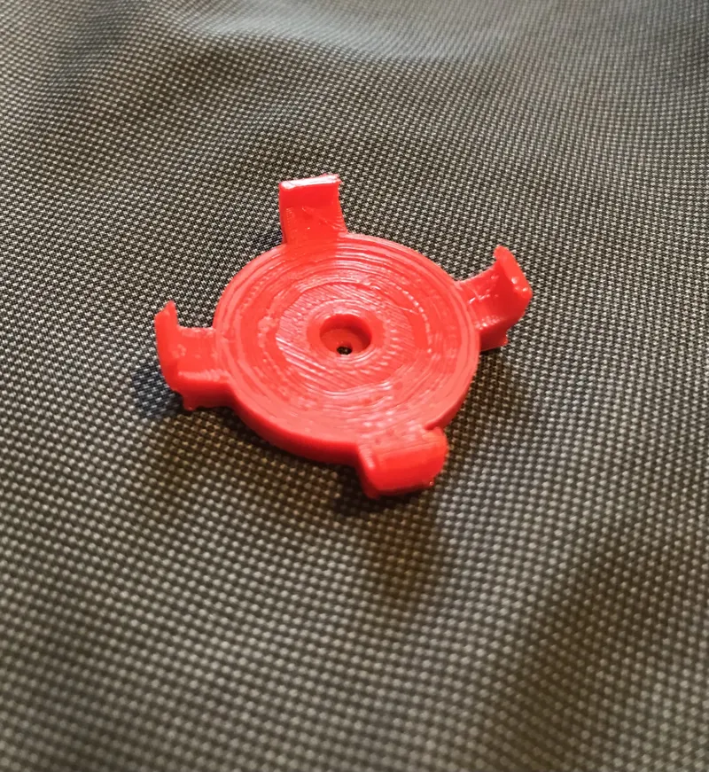 Snap-on airtag mount