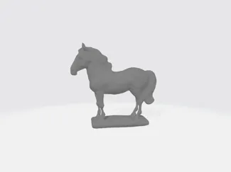 Horse sculpture