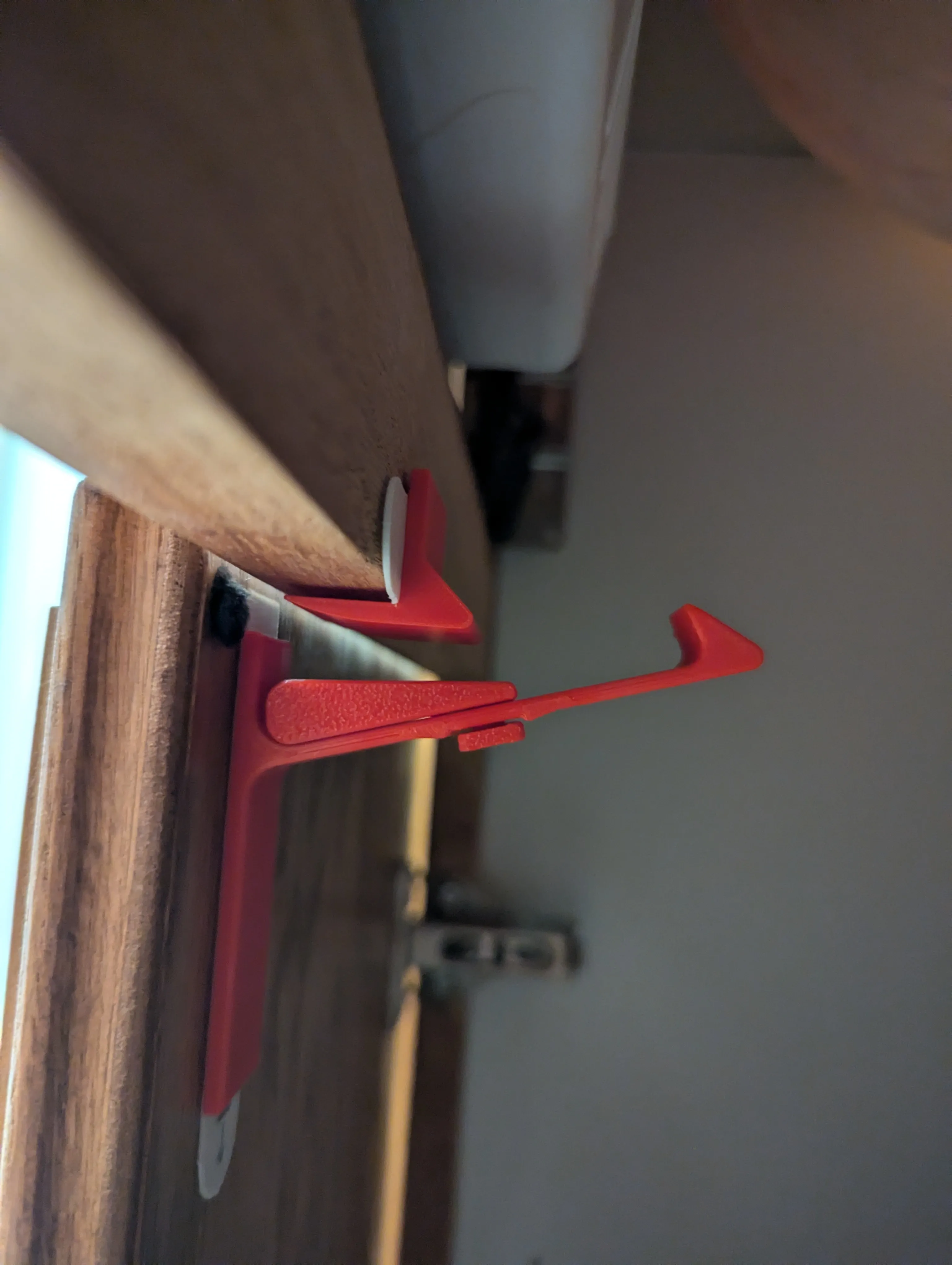 Command strip child door lock print in place by Mass_Maker MakerWorld ...