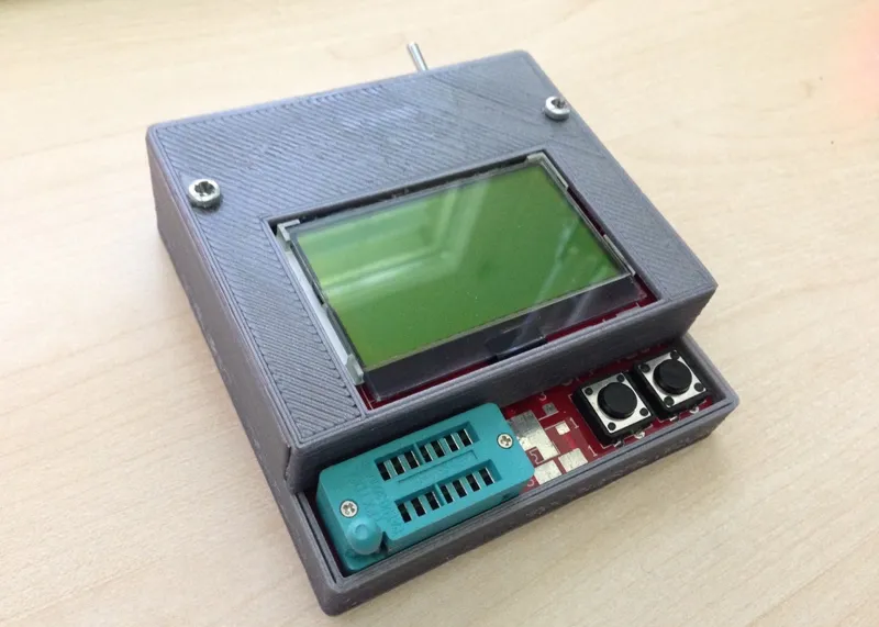 Case for Fish8840 TransistorTester exposed SMD Pad