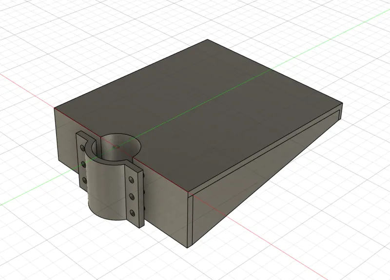 Rugged Monitor Mount Table/Plate