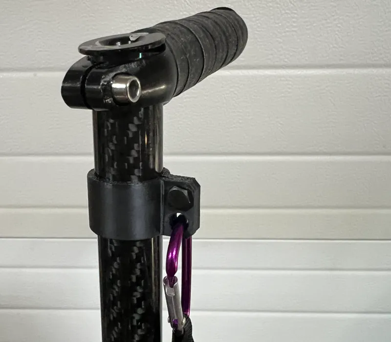 Disc Golf Towel Hanger for Zuca