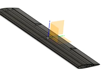 220mm NACA 2412 (CESSNA 172) AIRFOIL