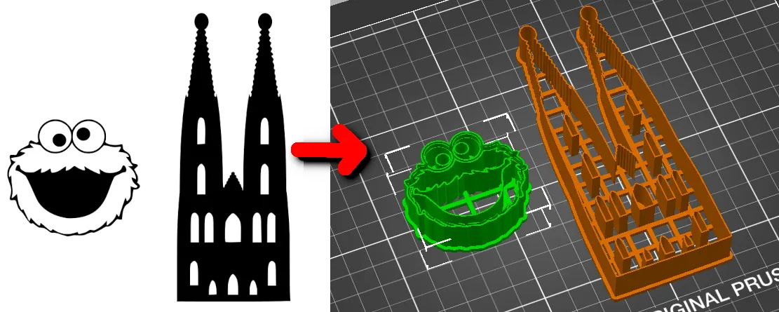 Computer Cookie Cutter Svg Customizable SVG cookie cutter - Free 3D Print Model - MakerWorld