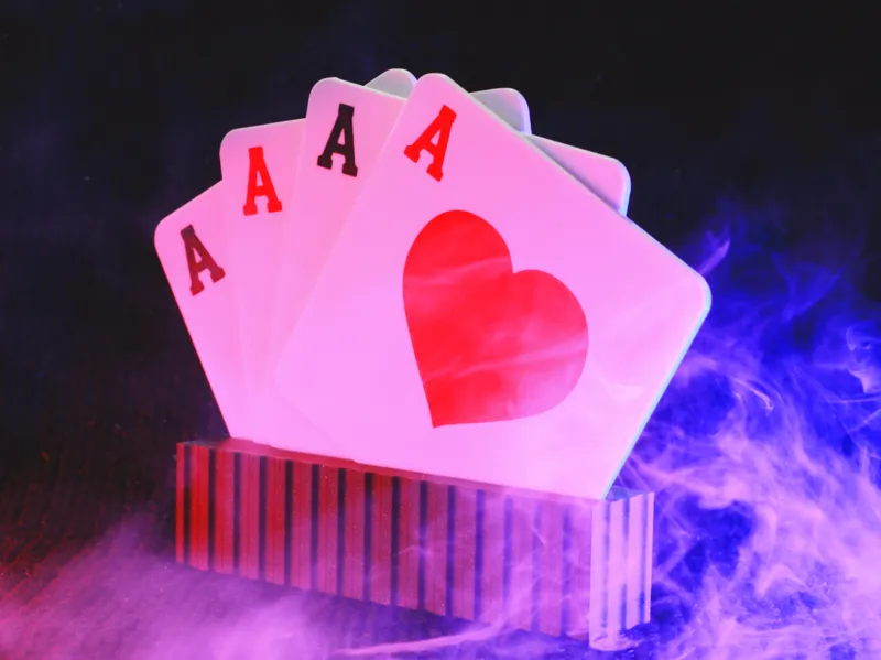 Playing Card Coasters