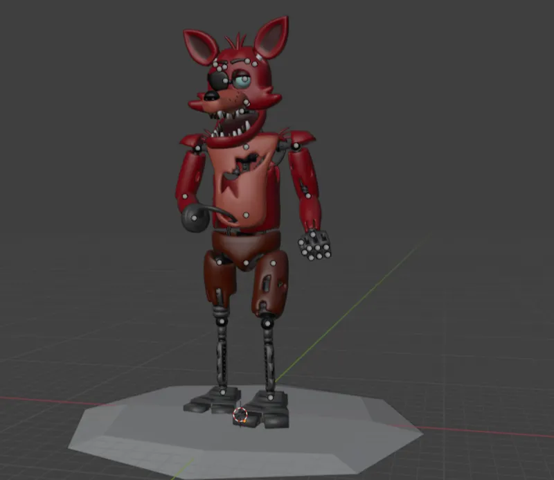 Foxy action figure
