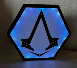 Assassin's creed Syndacate Lampada led