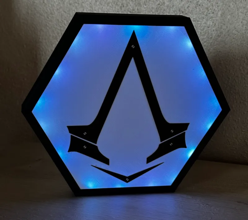 Assassin's creed Syndacate Lampada led
