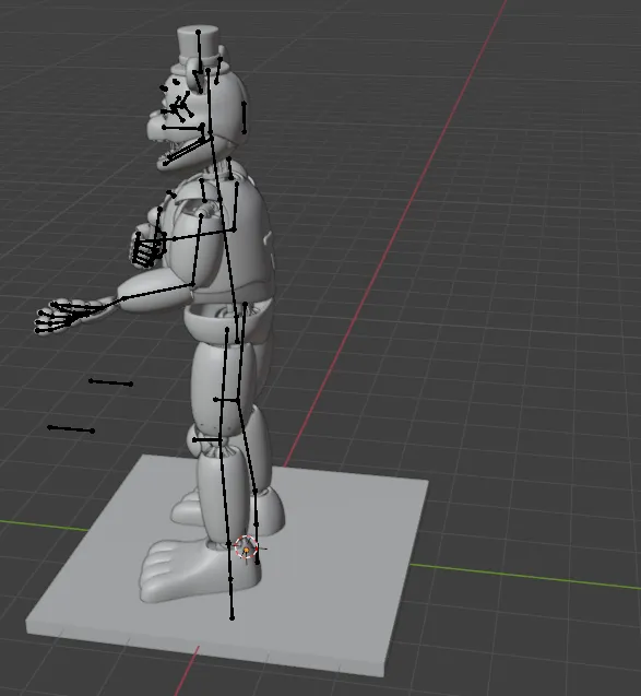 Fnaf Model Base Design FNAF Fredbear Figure by ViperSLF MakerWorld: Download Free 3D Models
