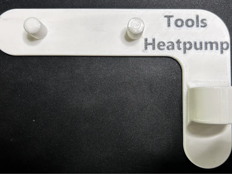 Tool holder for Heatpump tools