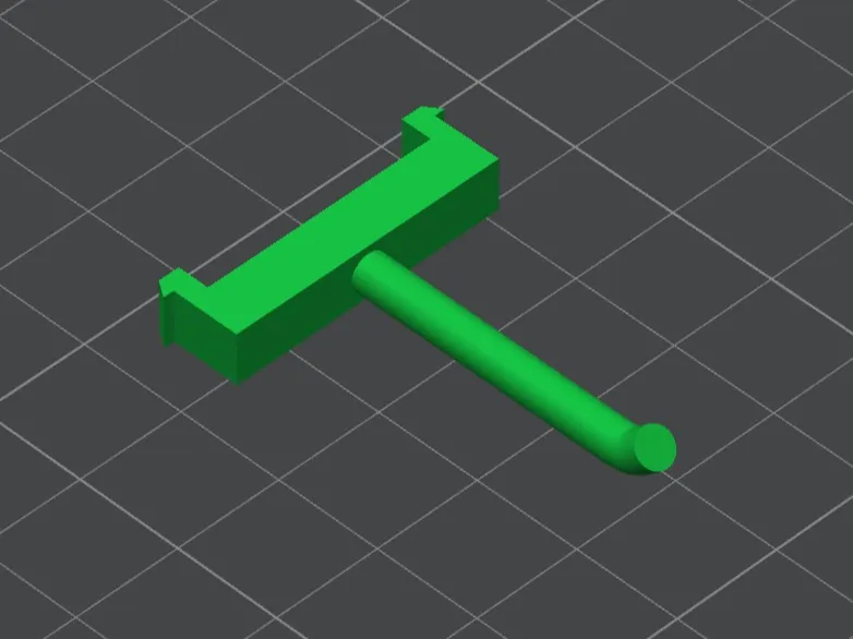 Extrusion 40x40 hook