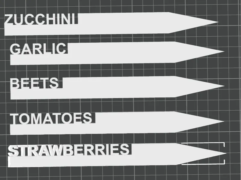 Vegetable stakes