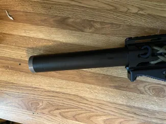 14CCW Airsoft Suppressor, W/ FOAM!