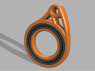 Key Spinner Bearing Keyrambit Toy