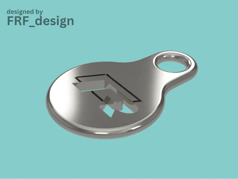 Keychain - Shopping cart coin/token - VW R Line