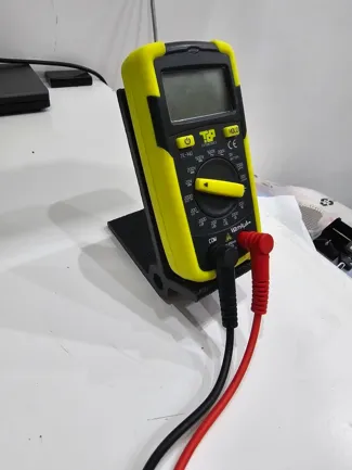 Supportless multimeter and smartphone stand/holder