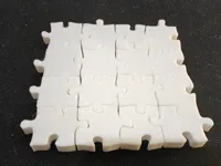 Puzzle blanc 16 pièces — photo 1
