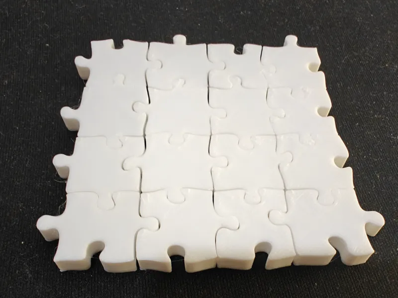 white puzzle jigsaw