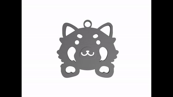 Cute Redpanda Keychain