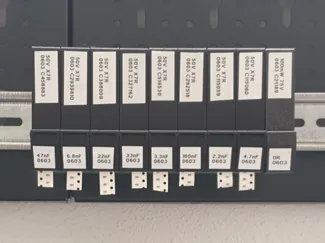 SMD Reel Storage for DIN Rails