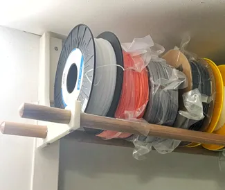 Filament Spool Shelf Mounts