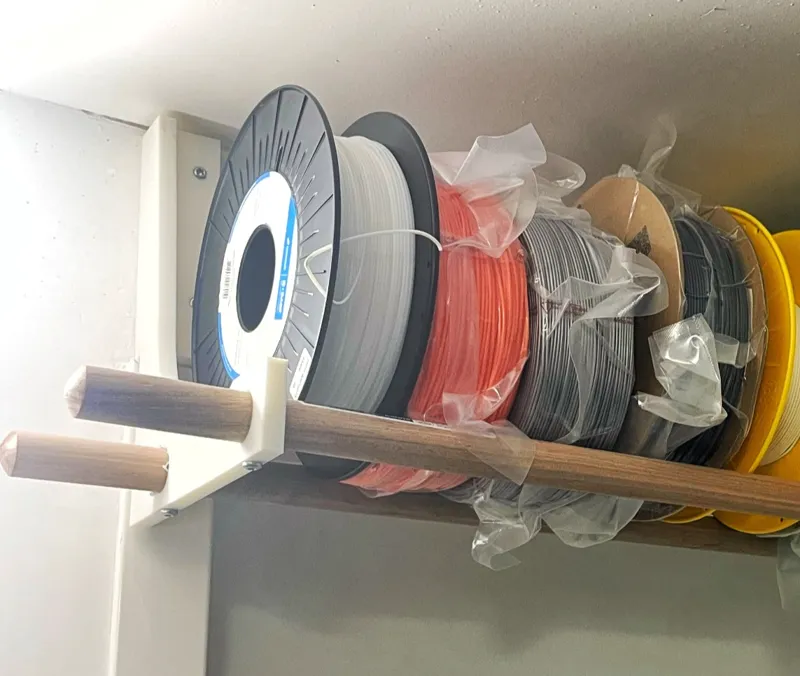 Filament Spool Shelf Mounts