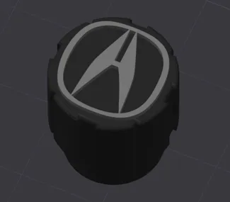 Car Tire Valve Stem Cap with Acura logo