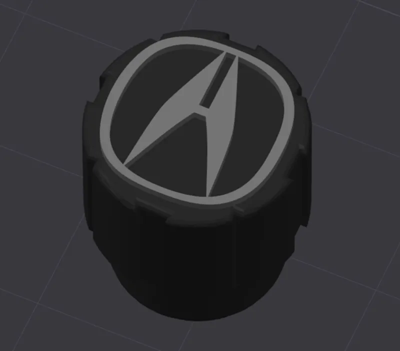 Car Tire Valve Stem Cap with Acura logo