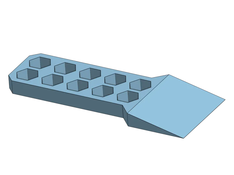 Hex Bed Scraper