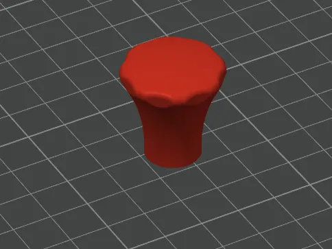 Chest of drawers knob