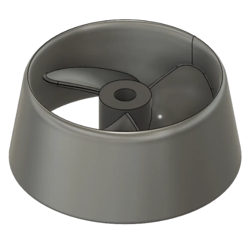 Wageninger 19A Propeller with Jet Profile