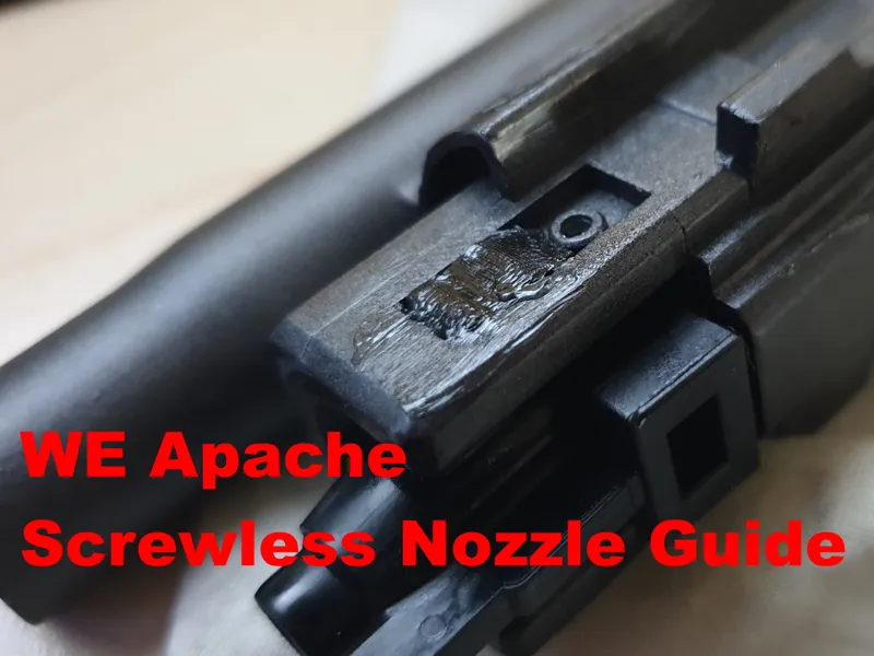 WE Apache Screwless Replacement Nozzle Guides