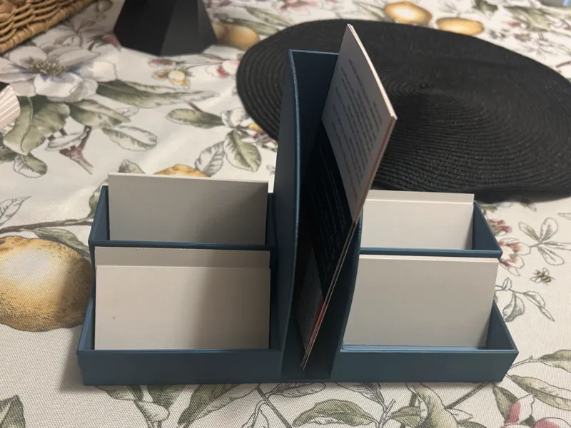 Pamplet and buisness card Holder