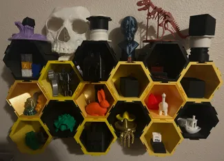 Honeycomb Shelves