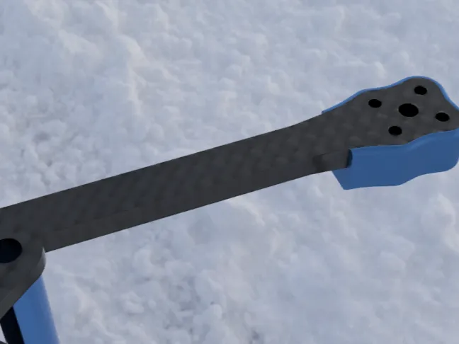 4 Inch Frame Arm Skids TPU