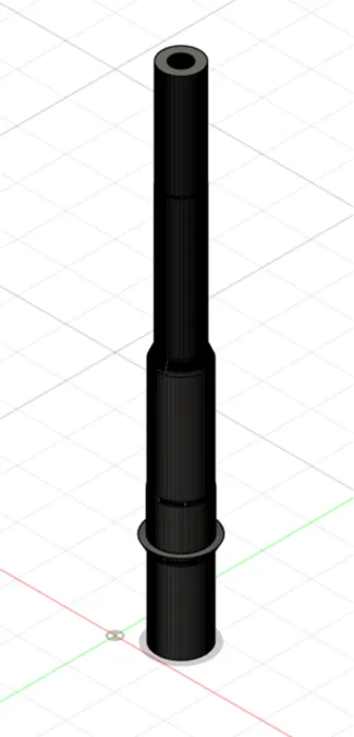130mm Spinergy Rear Wheel Axle