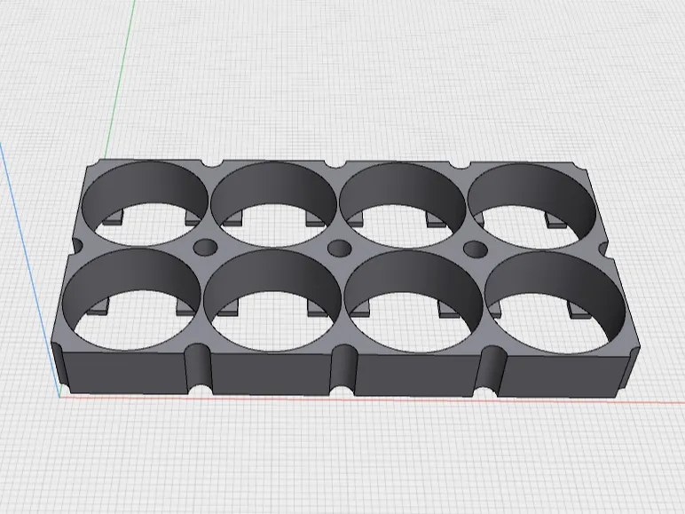 18650 Spacer 4x2