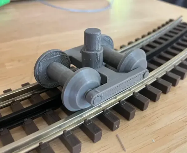 Optimized O Scale Wheel Bogey