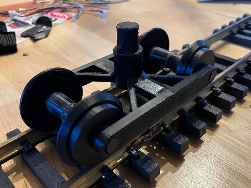Optimized G Scale Wheel Bogey