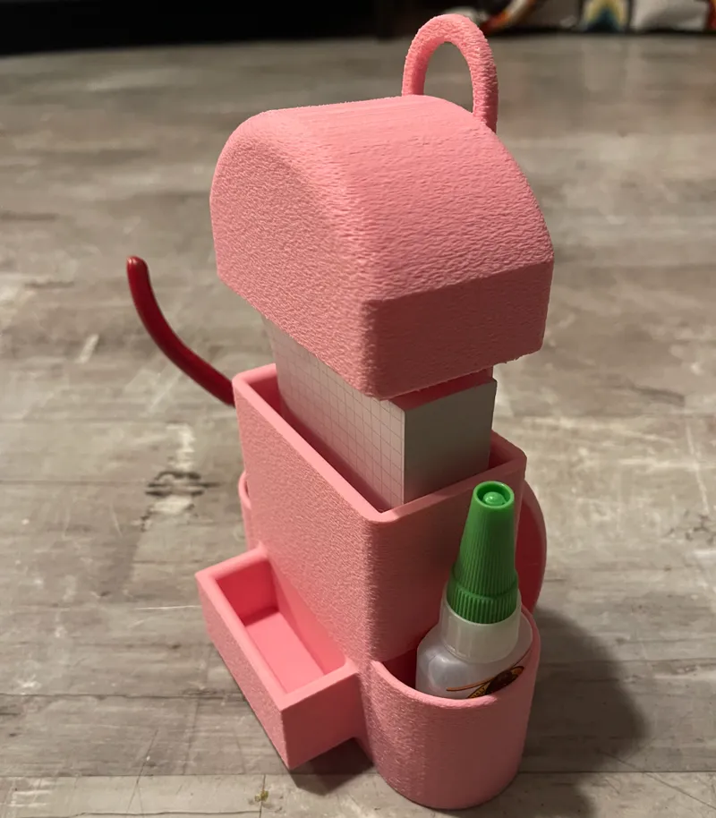 Sticky Note Organizer Backpack for Desk